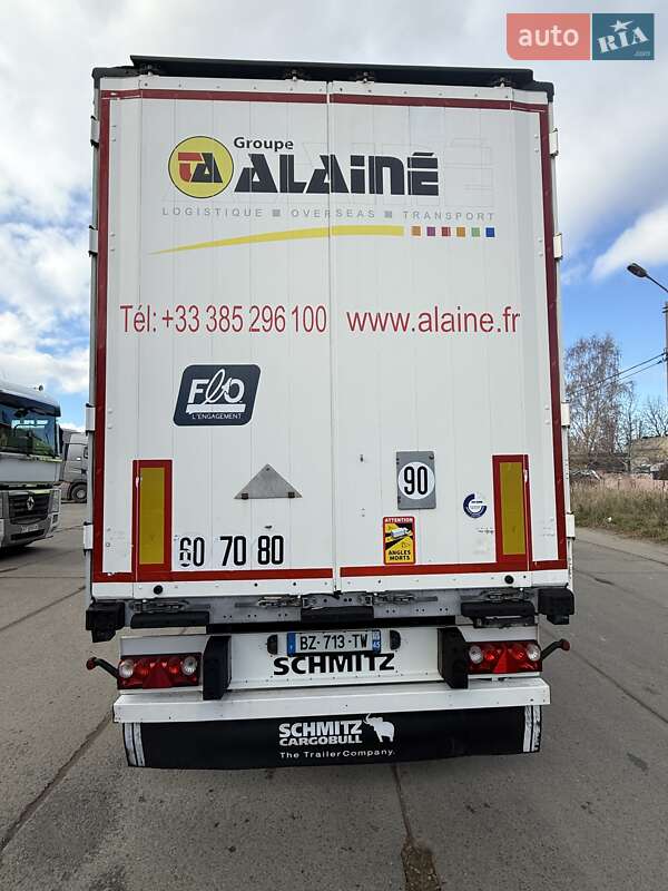 Тентованный борт (штора) - полуприцеп Schmitz Cargobull Cargobull 2012 в Надворной фото 7 Тентованный борт (штора) - полуприцеп Schmitz Cargobull Cargobull 2012 в Надворной