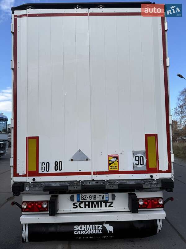 Тентованный борт (штора) - полуприцеп Schmitz Cargobull Cargobull 2012 в Надворной