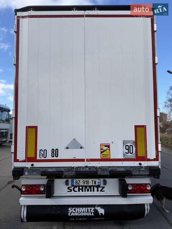 Тентованный борт (штора) - полуприцеп Schmitz Cargobull Cargobull 2012 в Надворной