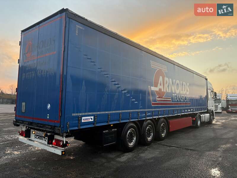 Тентований борт (штора) - напівпричіп Schmitz Cargobull Cargobull 2014 в Луцьку