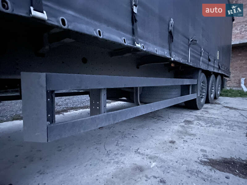Тентованный борт (штора) - полуприцеп Schmitz Cargobull Cargobull 2008 в Ровно