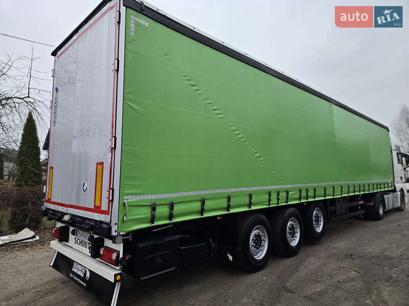 Тентований борт (штора) - напівпричіп Schmitz Cargobull Cargobull 2011 в Львові