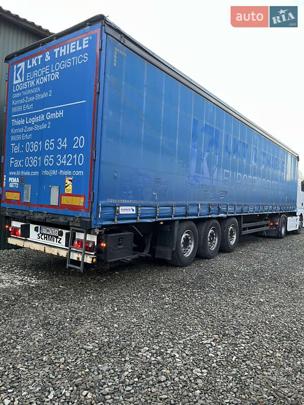 Тентованный борт (штора) - полуприцеп Schmitz Cargobull Cargobull 2012 в Львове