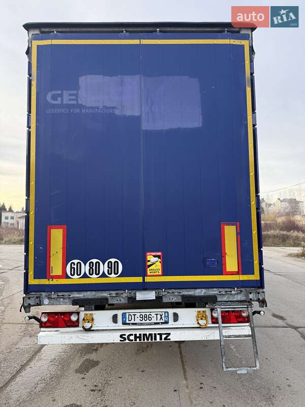 Тентованный борт (штора) - полуприцеп Schmitz Cargobull Cargobull 2015 в Надворной фото 2 Тентованный борт (штора) - полуприцеп Schmitz Cargobull Cargobull 2015 в Надворной