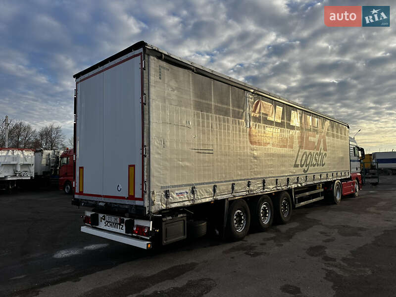 Тентованный борт (штора) - полуприцеп Schmitz Cargobull Cargobull 2016 в Умани