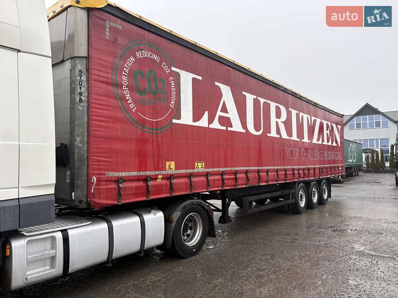 Тентованный борт (штора) - полуприцеп Schmitz Cargobull Cargobull 2017 в Луцке