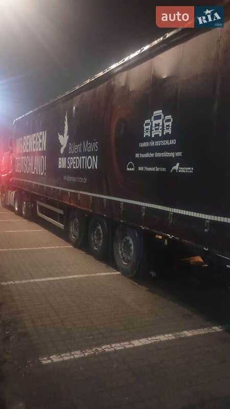 Тентованный борт (штора) - полуприцеп Schmitz Cargobull Cargobull 2014 в Луцке