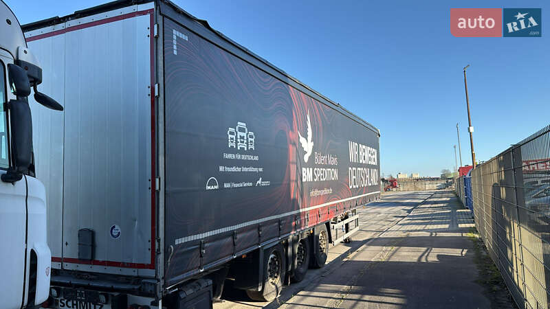 Тентованный борт (штора) - полуприцеп Schmitz Cargobull Cargobull 2014 в Луцке