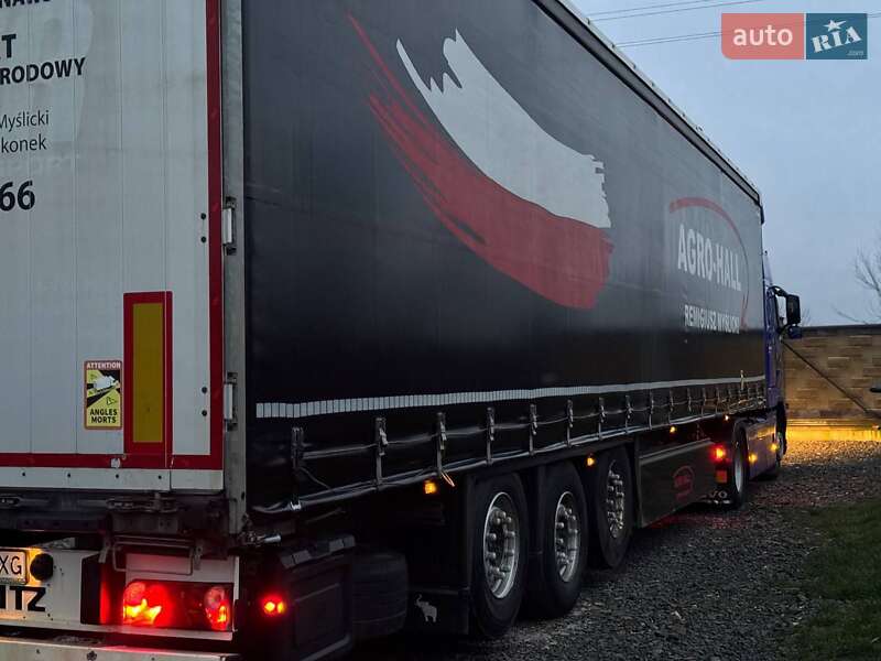 Тентований борт (штора) - напівпричіп Schmitz Cargobull Cargobull 2016 в Горохові
