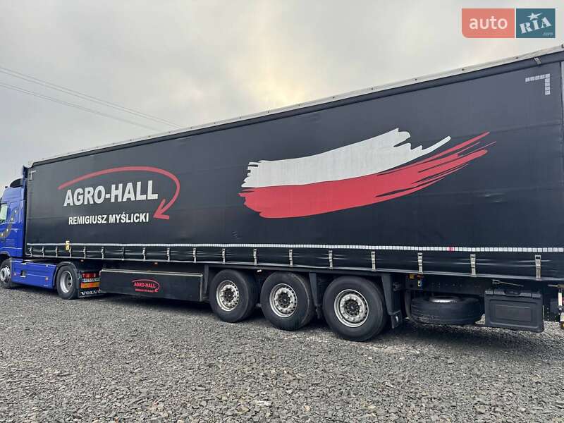 Тентований борт (штора) - напівпричіп Schmitz Cargobull Cargobull 2016 в Горохові