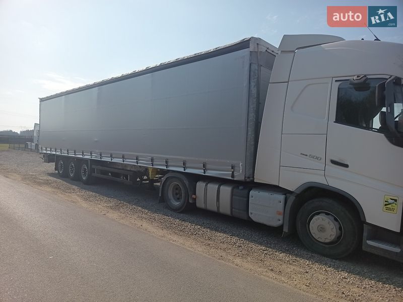 Тентованный борт (штора) - полуприцеп Schmitz Cargobull Cargobull 2015 в Львове