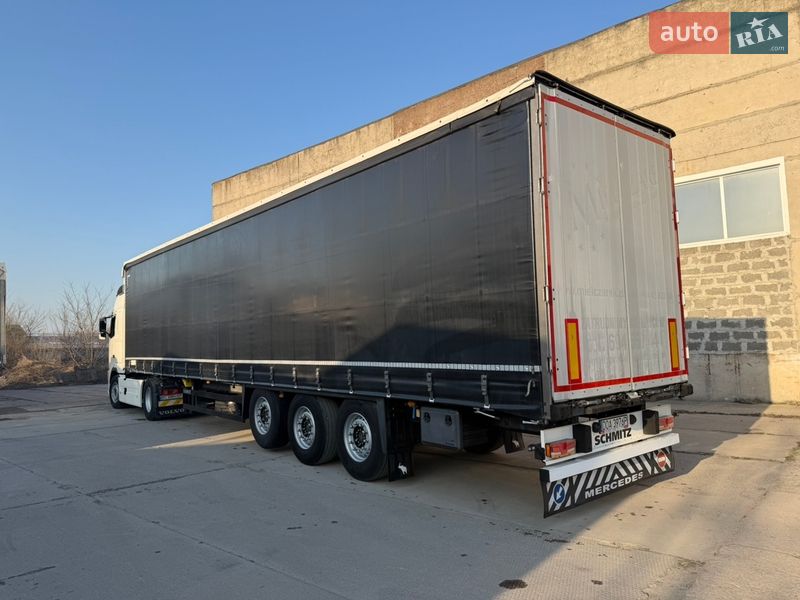 Тентованный борт (штора) - полуприцеп Schmitz Cargobull Cargobull 2013 в Львове