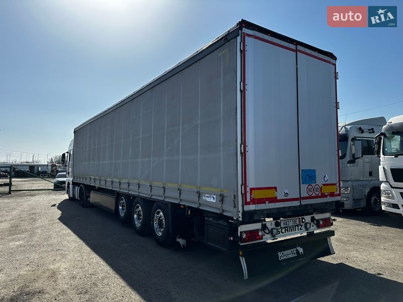 Тентованный борт (штора) - полуприцеп Schmitz Cargobull Cargobull 2015 в Умани