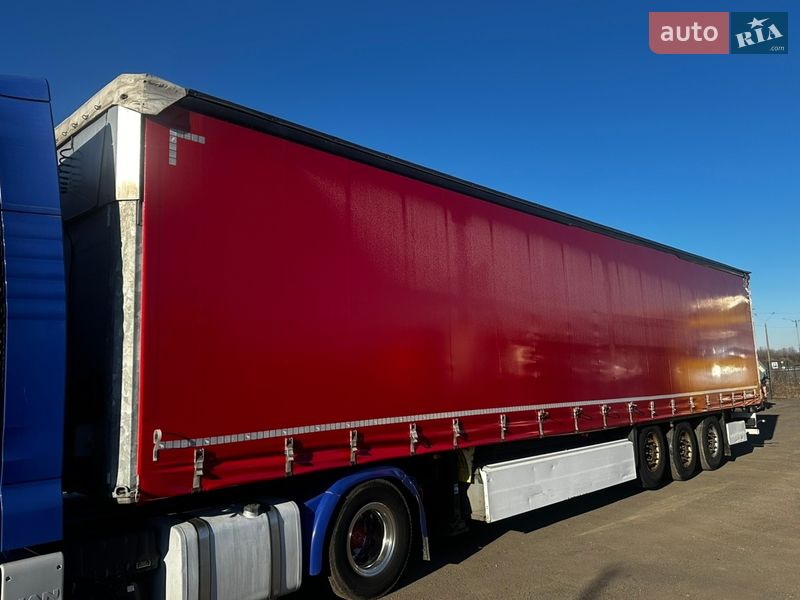 Тентованный борт (штора) - полуприцеп Schmitz Cargobull Cargobull 2017 в Умани