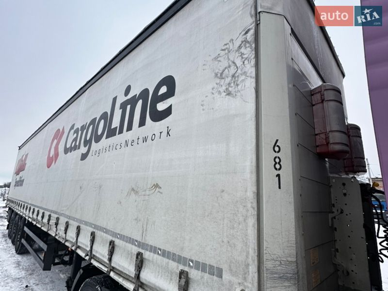 Тентованный борт (штора) - полуприцеп Schmitz Cargobull Cargobull 2015 в Умани