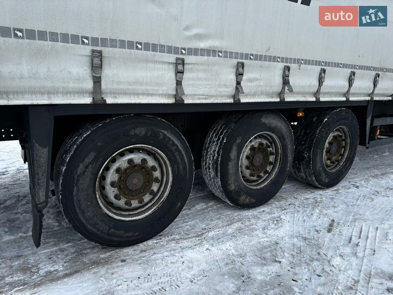 Тентованный борт (штора) - полуприцеп Schmitz Cargobull Cargobull 2015 в Умани