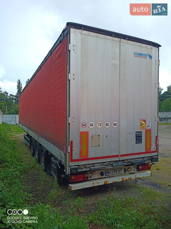 Тентований борт (штора) - напівпричіп Schmitz Cargobull CFS 2007 в Глухові