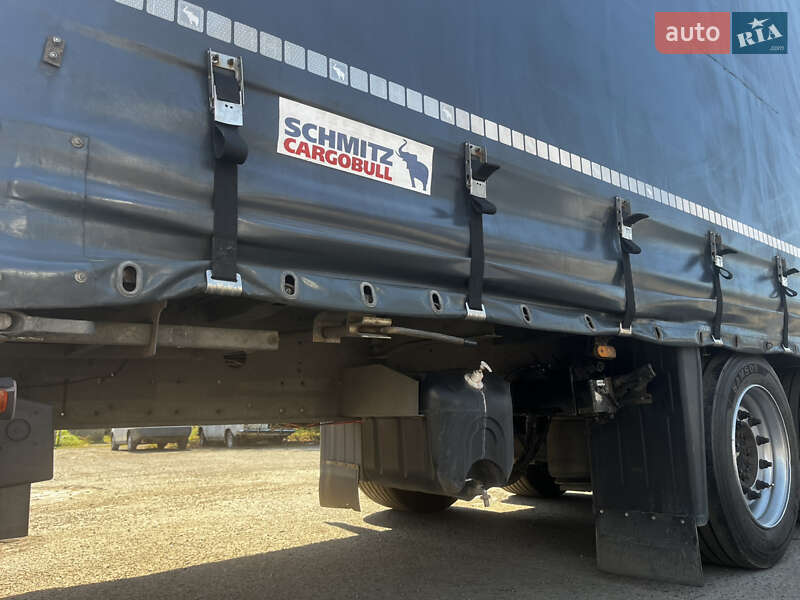 Тентований борт (штора) - напівпричіп Schmitz Cargobull Mega 2008 в Луцьку
