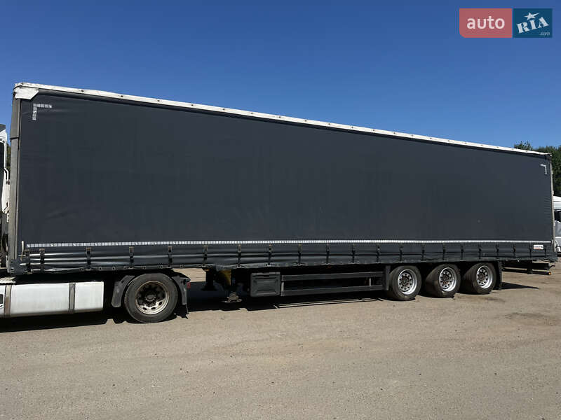 Тентованный борт (штора) - полуприцеп Schmitz Cargobull Mega 2008 в Луцке