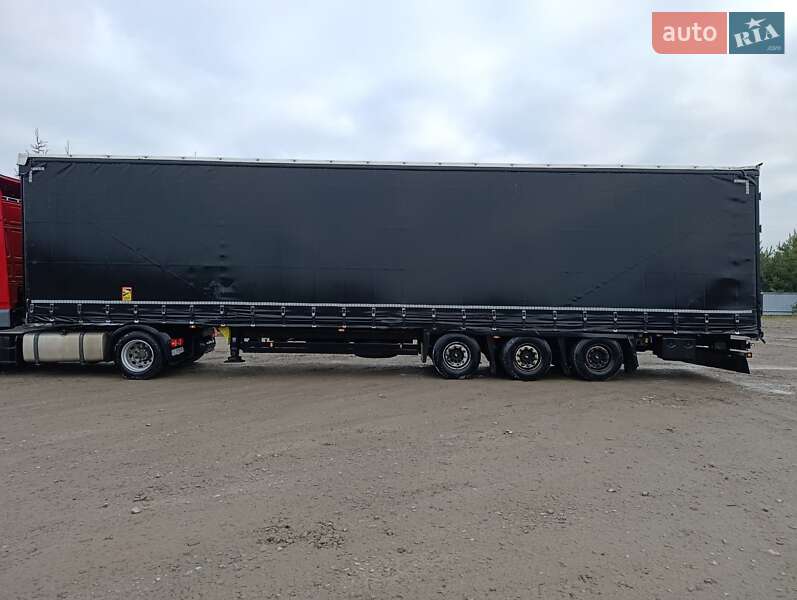 Тентованный борт (штора) - полуприцеп Schmitz Cargobull Mega 2013 в Львове