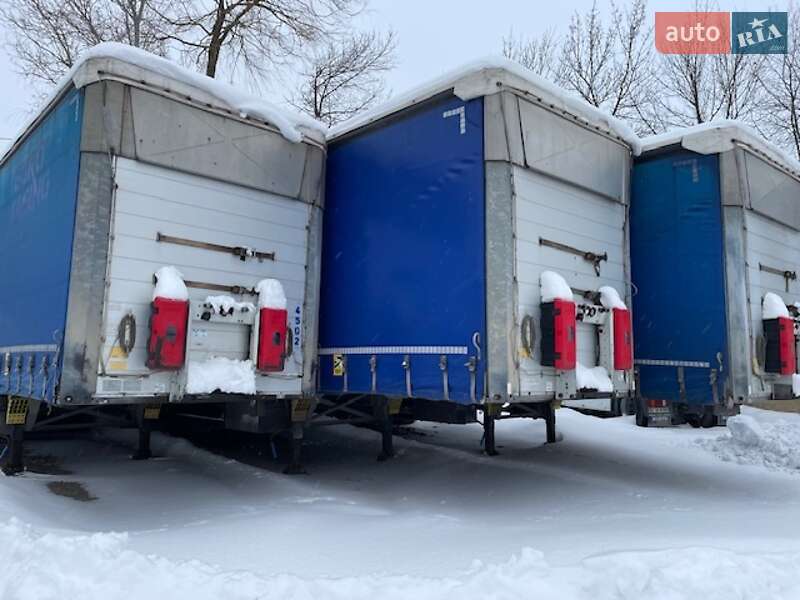 Тентованный борт (штора) - полуприцеп Schmitz Cargobull Mega 2013 в Дрогобыче