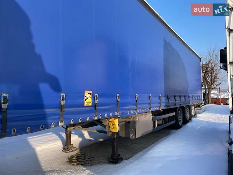 Тентованный борт (штора) - полуприцеп Schmitz Cargobull Mega 2013 в Дрогобыче