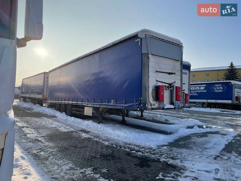 Тентованный борт (штора) - полуприцеп Schmitz Cargobull Mega 2013 в Дрогобыче