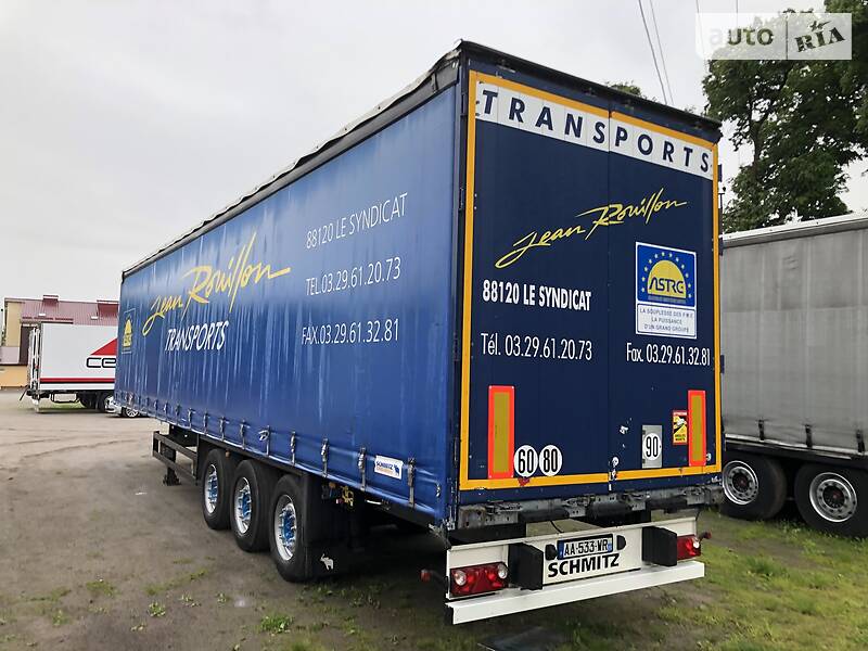 Тентованный борт (штора) - полуприцеп Schmitz Cargobull S01 2009 в Виннице фото 18 Тентованный борт (штора) - полуприцеп Schmitz Cargobull S01 2009 в Виннице