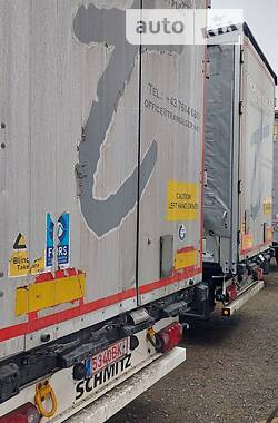 Тентований борт (штора) - напівпричіп Schmitz Cargobull S01 2014 в Вінниці