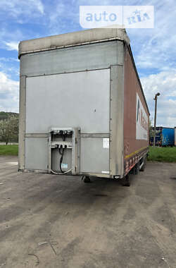 Тентований борт (штора) - напівпричіп Schmitz Cargobull S01 2013 в Хусті