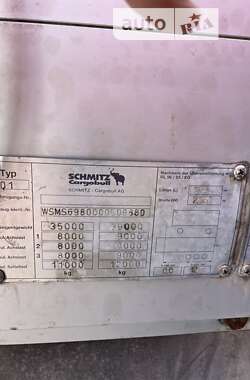 Тентованный борт (штора) - полуприцеп Schmitz Cargobull S01 2002 в Березному