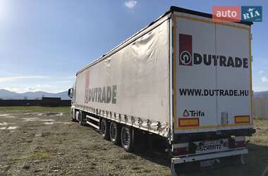 Тентованный борт (штора) - полуприцеп Schmitz Cargobull S01 2010 в 