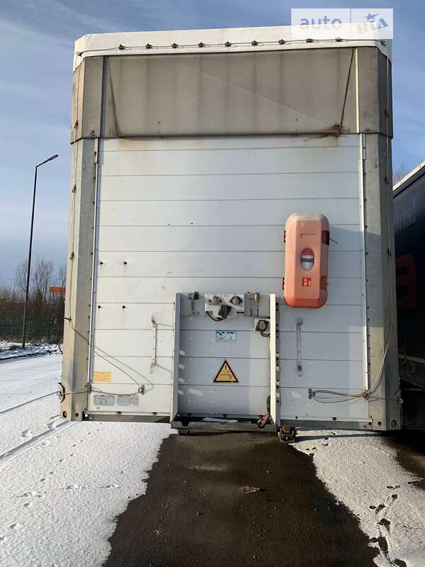 Тентованный борт (штора) - полуприцеп Schmitz Cargobull S01 2008 в Любомле