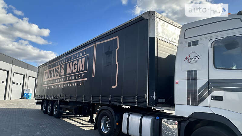 Тентованный борт (штора) - полуприцеп Schmitz Cargobull S01 2007 в Виннице