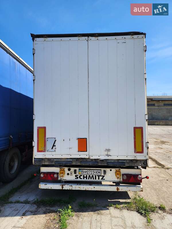 Тентований борт (штора) - напівпричіп Schmitz Cargobull S01 2006 в Білгороді-Дністровському