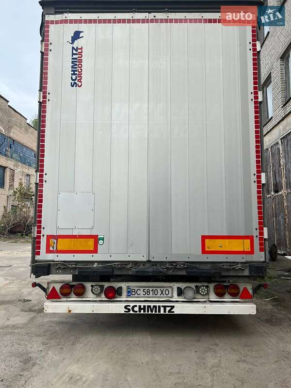 Тентованный борт (штора) - полуприцеп Schmitz Cargobull S01 2010 в Львове