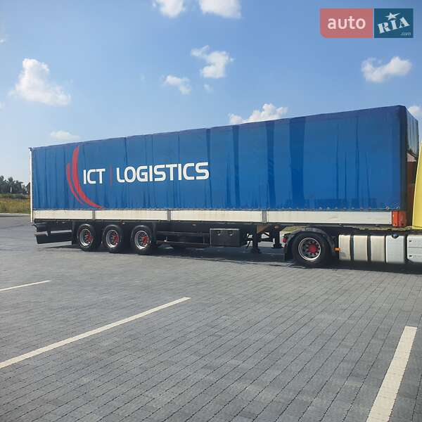 Бортовой полуприцеп Schmitz Cargobull S01 2007 в Львове