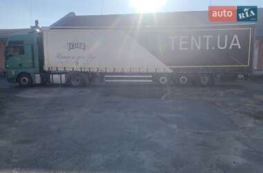 Тентованный борт (штора) - полуприцеп Schmitz Cargobull S01 2008 в 