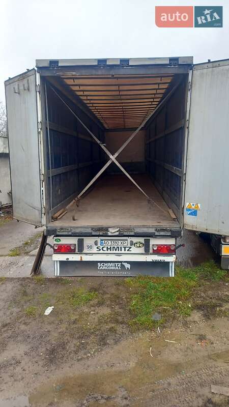 Тентованный борт (штора) - полуприцеп Schmitz Cargobull S01 2007 в Мукачево