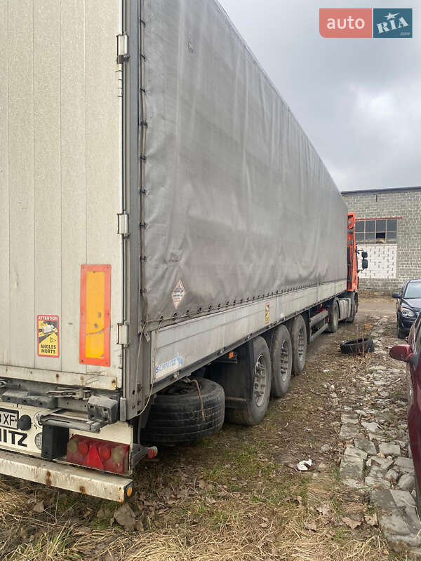 Тентованный борт (штора) - полуприцеп Schmitz Cargobull S01 2007 в Белогородке