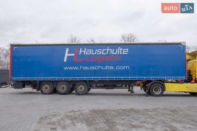 Тентований борт (штора) - напівпричіп Schmitz Cargobull S01 2006 в 