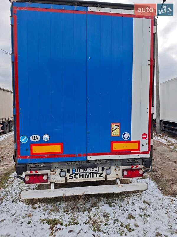 Тентований борт (штора) - напівпричіп Schmitz Cargobull S01 2012 в Києві