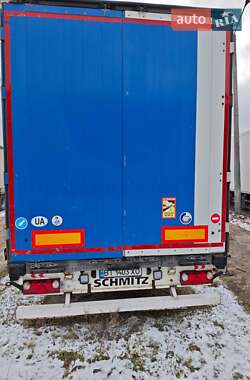 Тентованный борт (штора) - полуприцеп Schmitz Cargobull S01 2012 в 