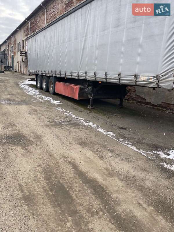 Тентованный борт (штора) - полуприцеп Schmitz Cargobull S01 2000 в Брошневе-Осаде