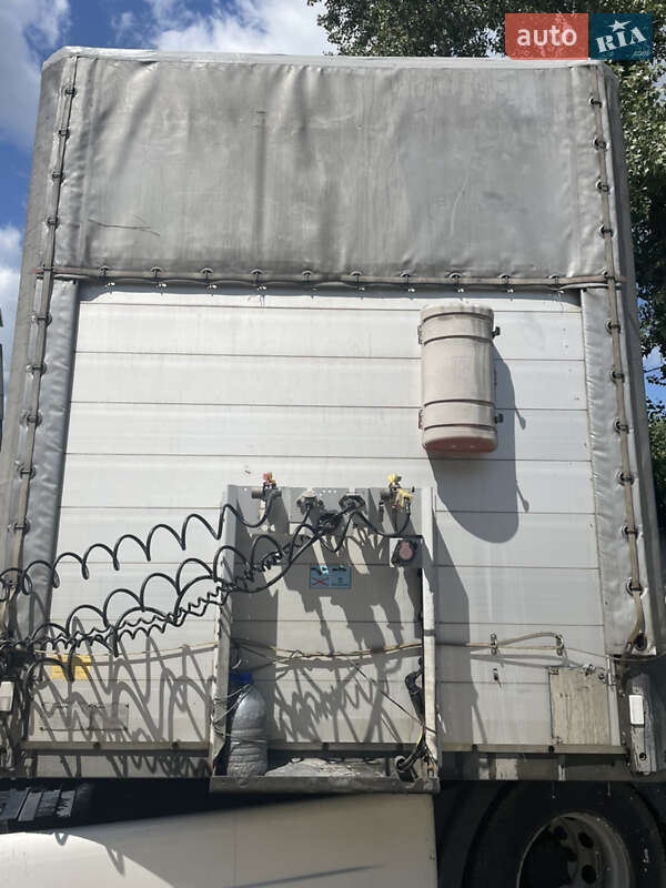 Тентованный борт (штора) - полуприцеп Schmitz Cargobull S01 2007 в Белогородке