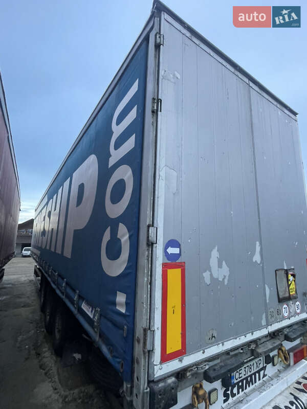 Тентованный борт (штора) - полуприцеп Schmitz Cargobull S01 2005 в Глыбокой фото 4 Тентованный борт (штора) - полуприцеп Schmitz Cargobull S01 2005 в Глыбокой
