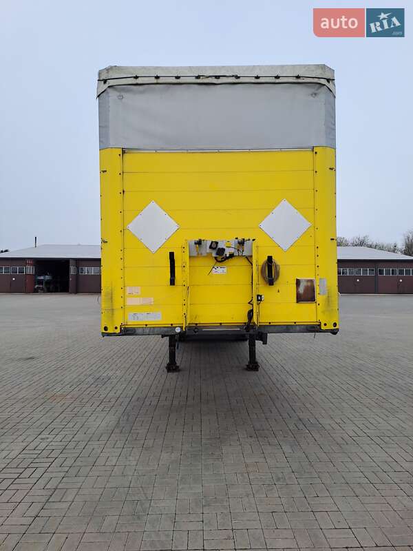 Тентованный борт (штора) - полуприцеп Schmitz Cargobull S01 2008 в Черкассах