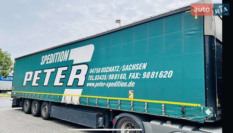 Тентованный борт (штора) - полуприцеп Schmitz Cargobull S01 2010 в Луцке