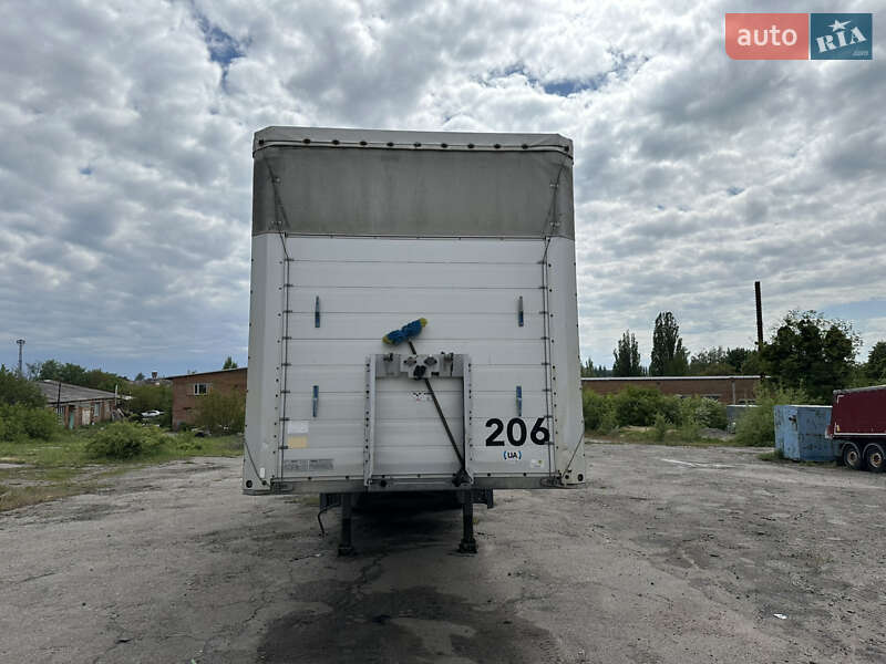Тентованный борт (штора) - полуприцеп Schmitz Cargobull S01 2008 в Виннице