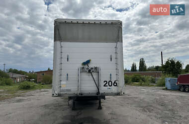 Тентованный борт (штора) - полуприцеп Schmitz Cargobull S01 2008 в 
